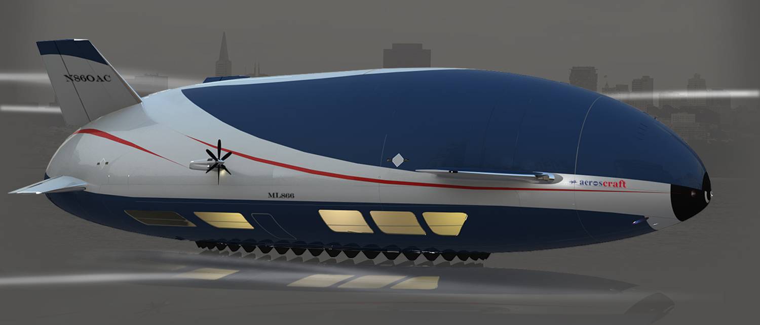 Aeroscraft: The flying luxury hotel of tomorrow