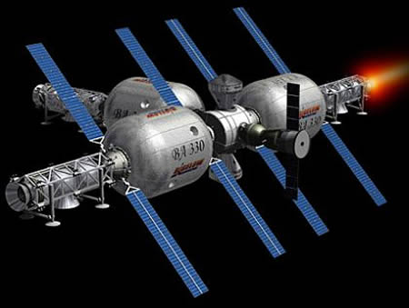 Inflatable Space Hotel
