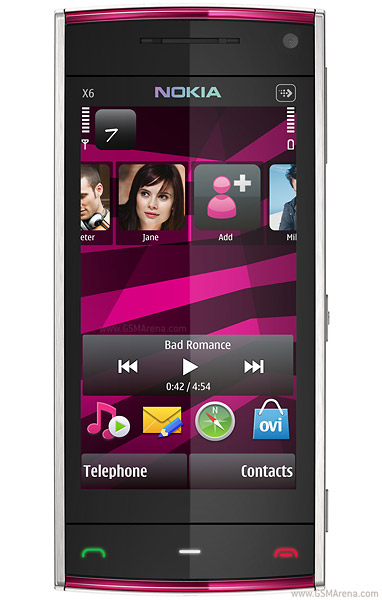 Nokia X6 Pink