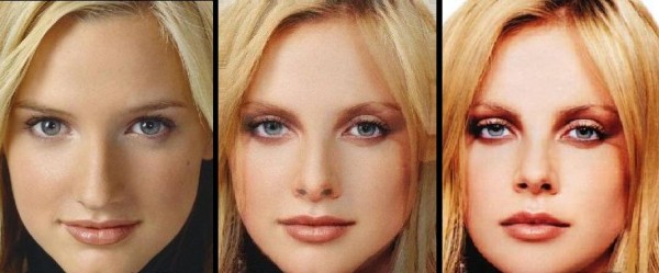 Ashlee Simpson and Charlize Theron