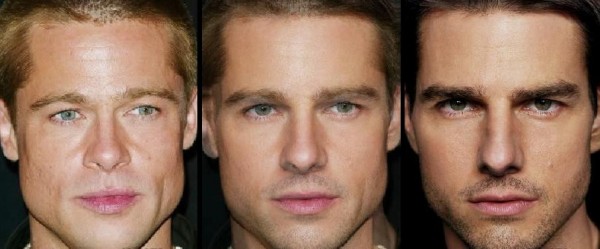 Brad Pitt and Tom Cruise