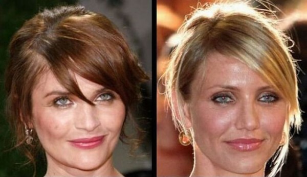 Helena Christensen and Cameran Diaz