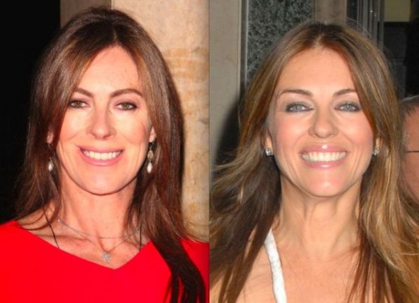 Kathryn Bigelow and Elizabeth Hurley