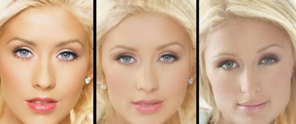 Christina Aguilera and Paris Hilton