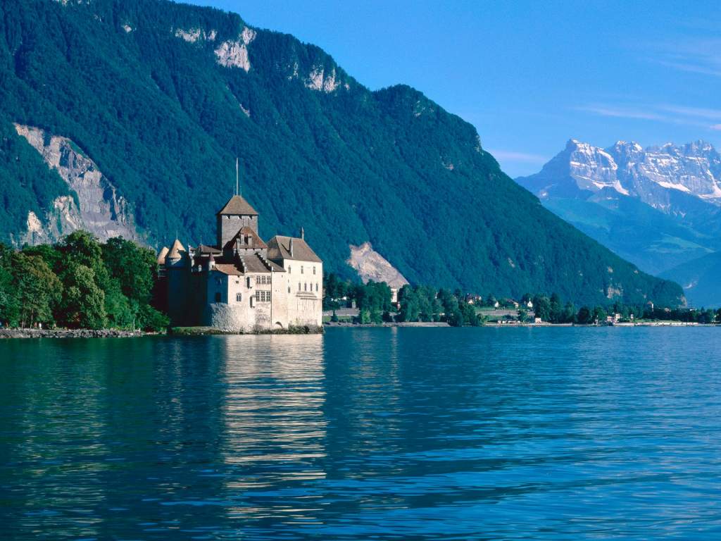 Lake Geneva, Switzerland and France