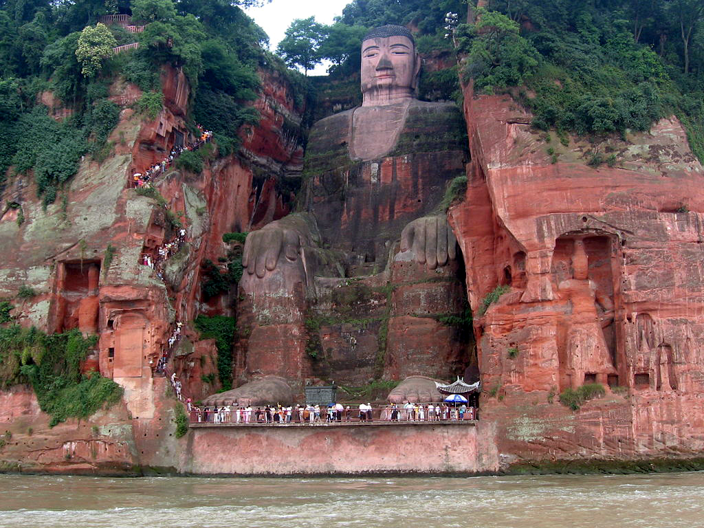 Leshan Buddha Statue, Sichuan, China