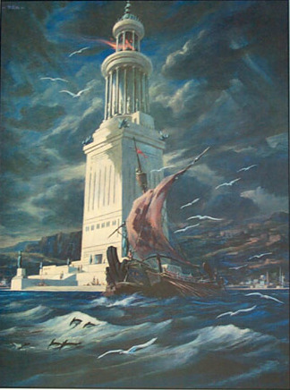 Lighthouse of Alexandria, Island of Phaors, Egypt