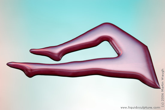 Liqud Water Sculpture Legs