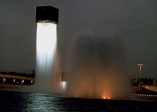 Floating Fountains, Osaka - Japan