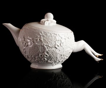 Teapot with Legs of Lady
