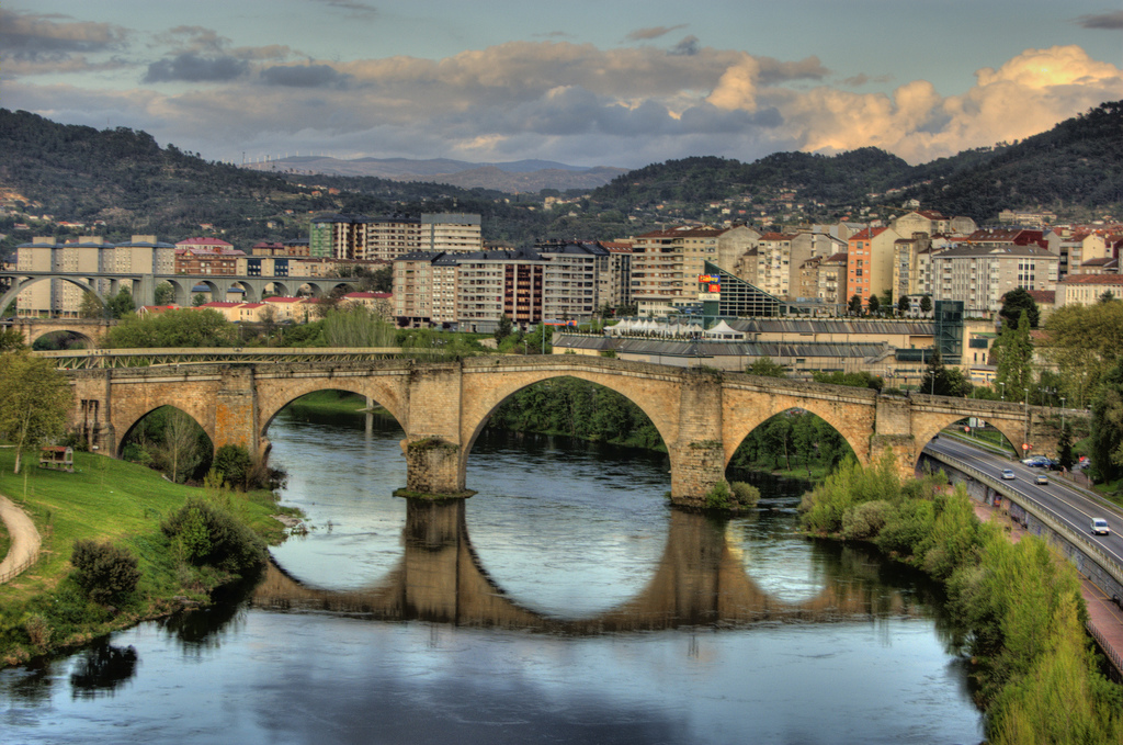 Roman bridge, Ourense (Spain)