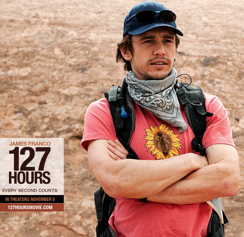 James Franco for 127 Hours