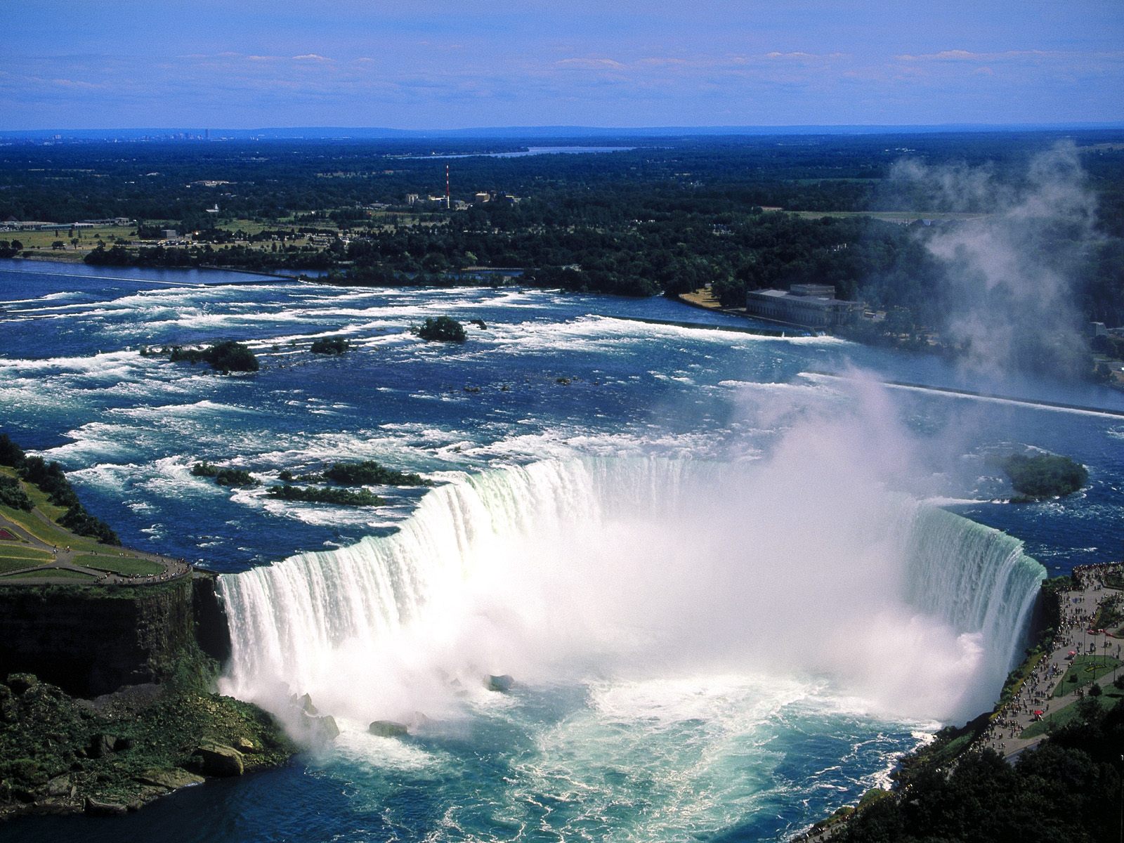 Niagara Falls, Canada, Aerial View