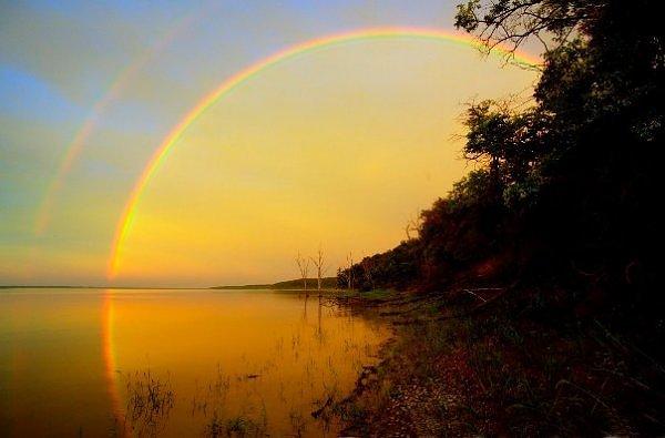 Double Rainbow in Kansas