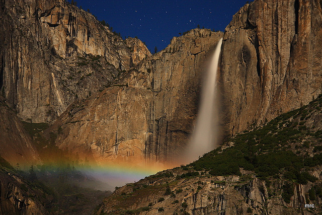 Yosemite Waterfall's Rainbow