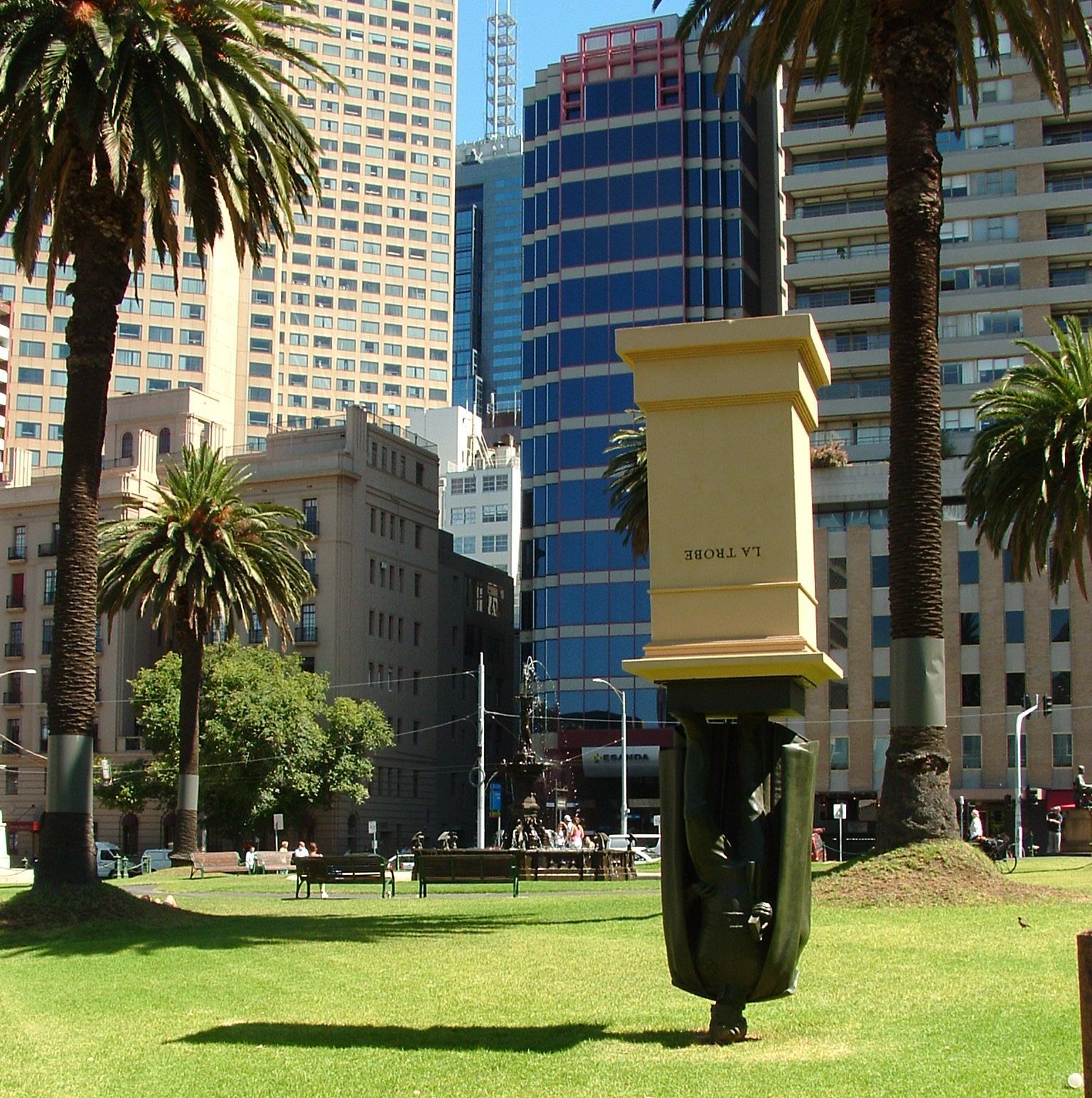 Charles La Trobe Statue