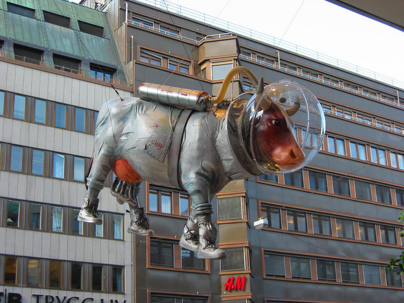 Space Cow, Stockholm, Sweden