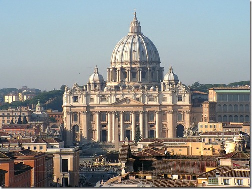 St. Peter's Basilica - Top Ten Tourist Destinations in Rome