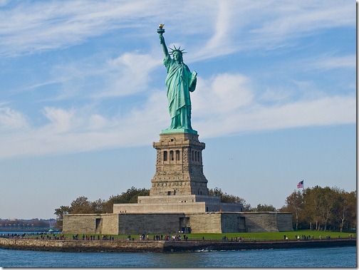 Statue of Liberty - Ten Tourist Spots in New York City