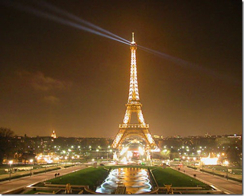 Eiffel Tower - Top Ten Tourist Destinations in Paris