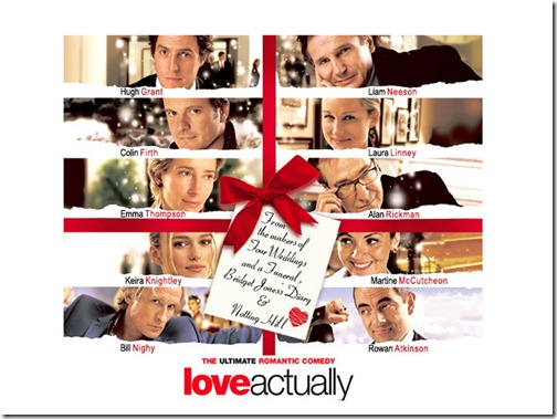 Love Actually - Ten Most Romantic Movies