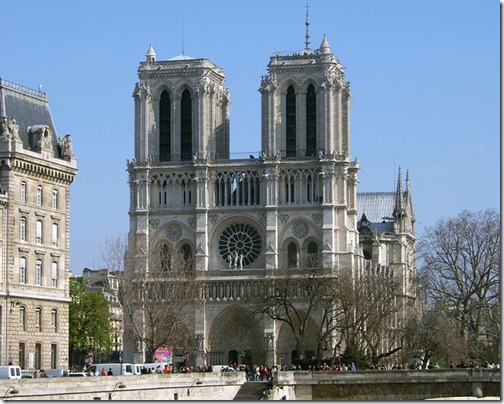 Notre Dame - Top Ten Tourist Destinations in Paris