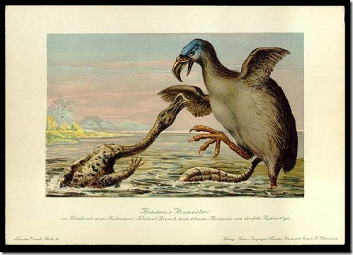 Brontornis - Ten Dangerous Prehistoric Birds