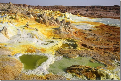 Dallol - Ten Places you Should Not Visit