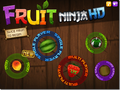 Fruit Ninja - Top Ten Games for Android