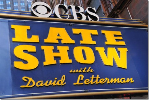 Late Show with David Letterman- Top Ten Talk Shows