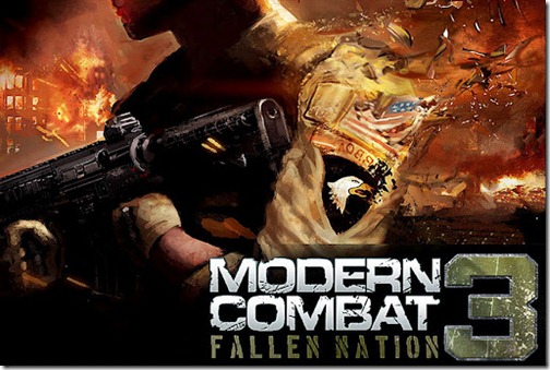 Modern Combat 3 - Ten Highest Rated iOS Games
