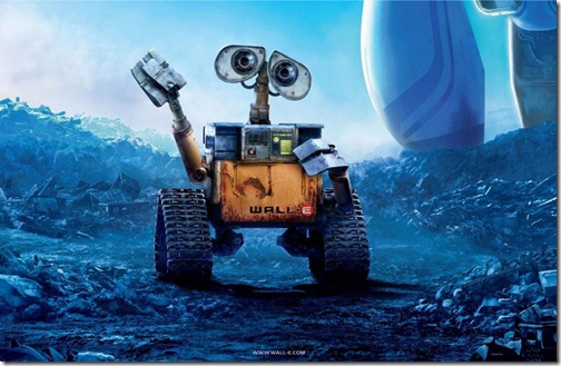 Wall-e - Top Ten Animations from Pixar