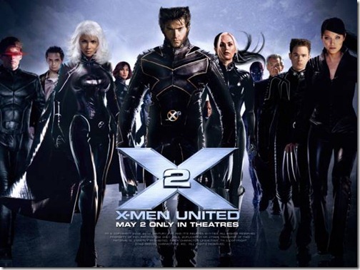 X2 - Ten Most Popular Comic Book Movies