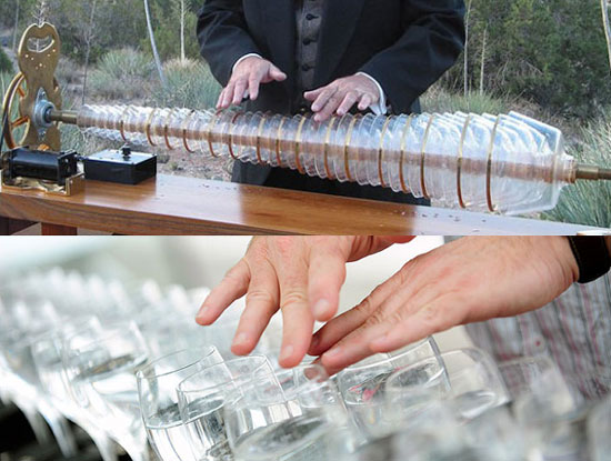 Glass harmonicas